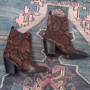 Aldo snakeskin boots